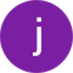Icon of the letter J