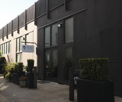 Exterior of Evolution Dental office in Portland